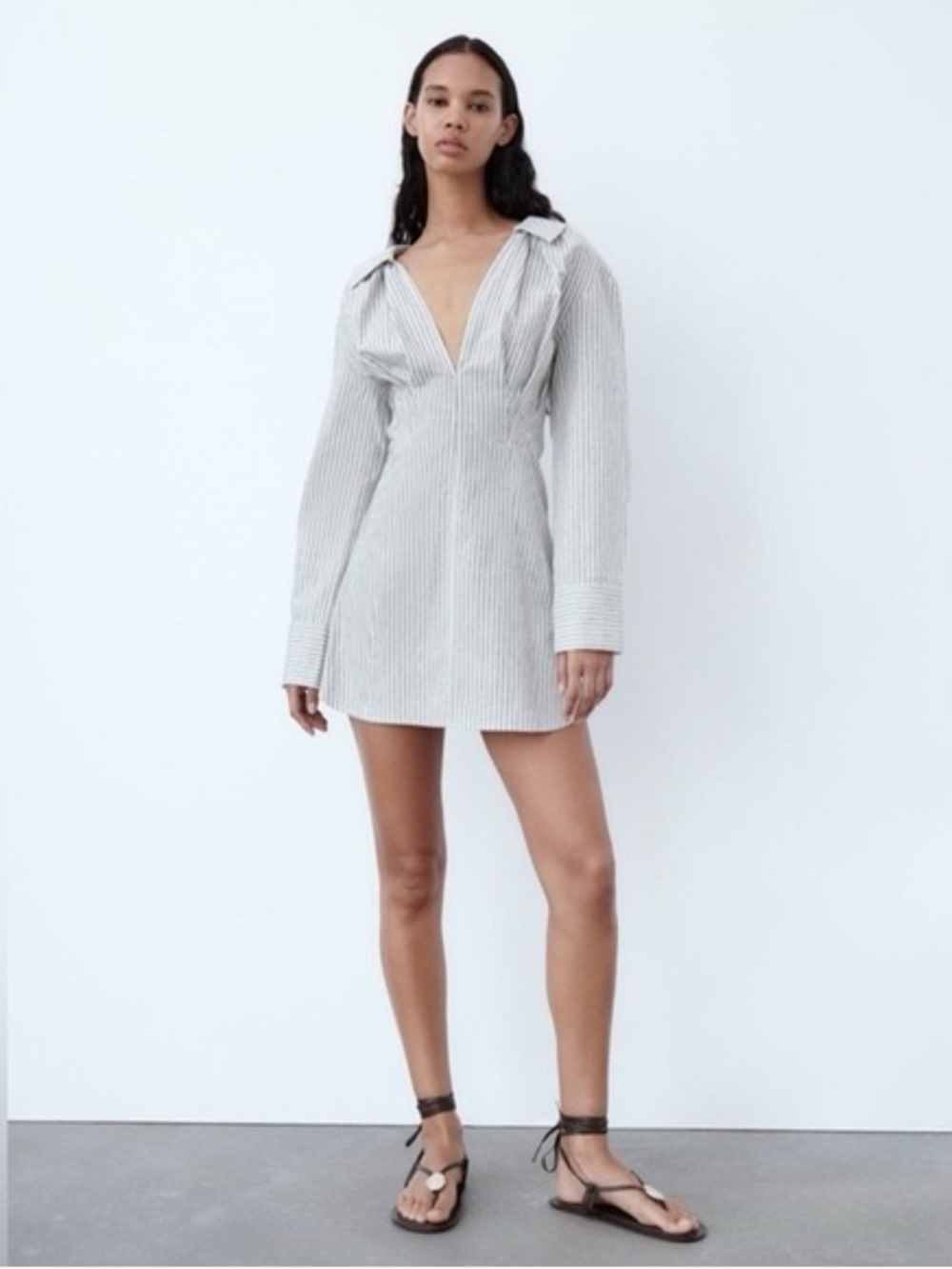 Zara Short Striped Dress